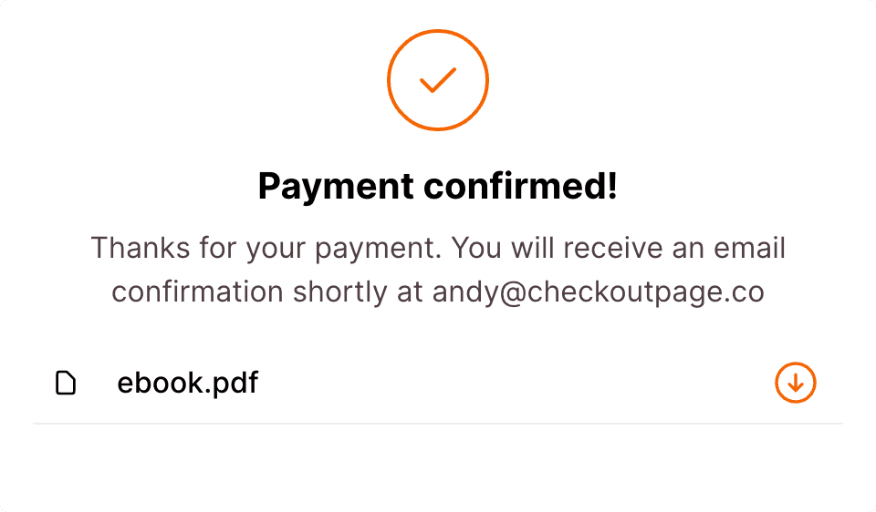 Your digital products, hosted and delivered with ease